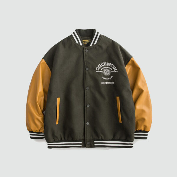 Blouson Vintage Wyoming Cowboys NCAA - Années 80 - Taille M - Brown
